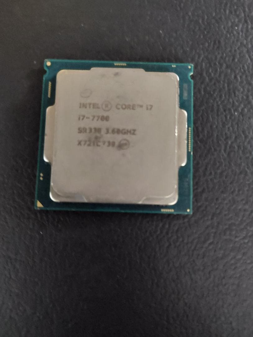Intel Core i7-7700 CPU 3個セット動作品