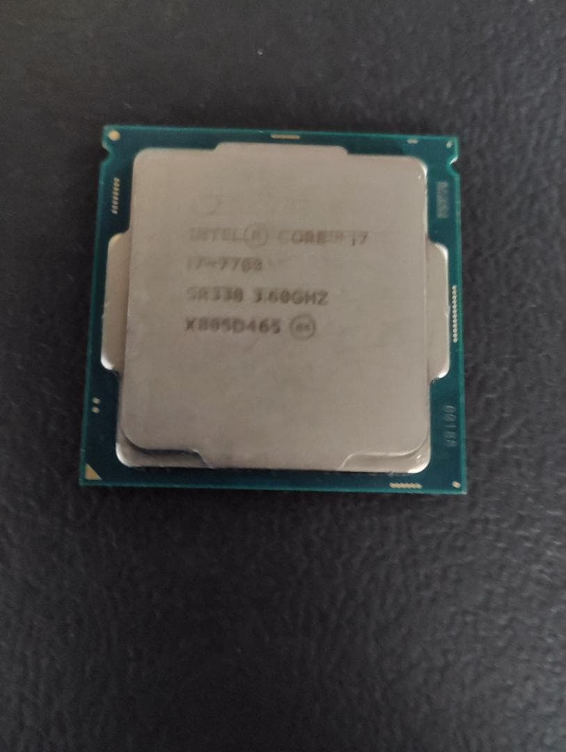 Intel Core i7-7700 CPU 3個セット動作品