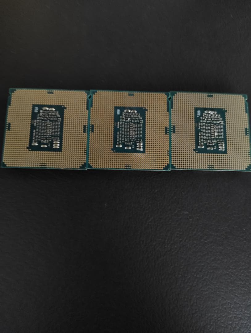 Intel Core i7-7700 CPU 3個セット動作品