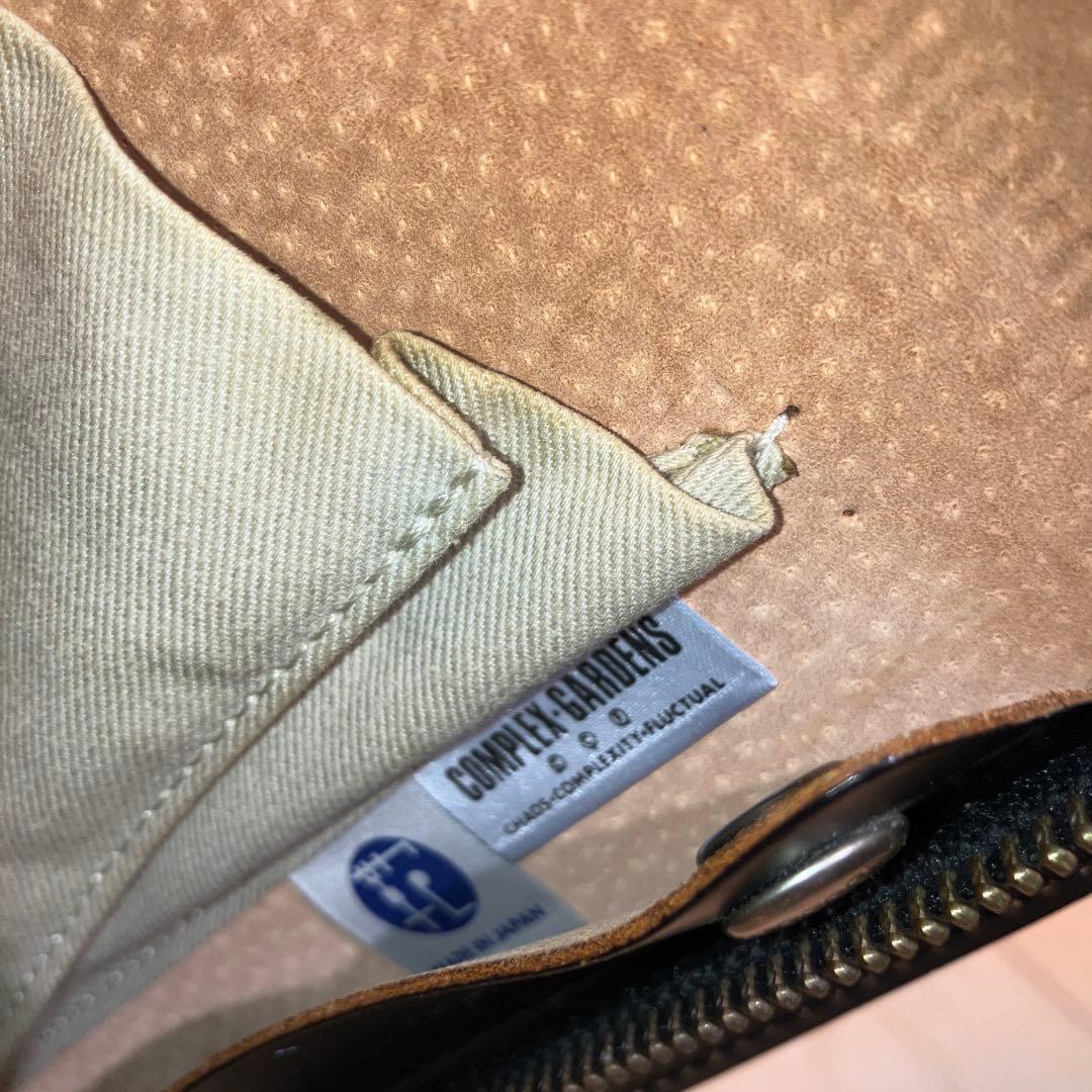 コンプレックス ガーデン　枯淡　ビジネスバッグ　ショルダーベルト付　ブラック