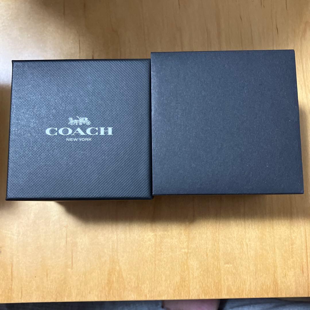 COACH♡ピンク腕時計♡交換用レザーベルト付き♡