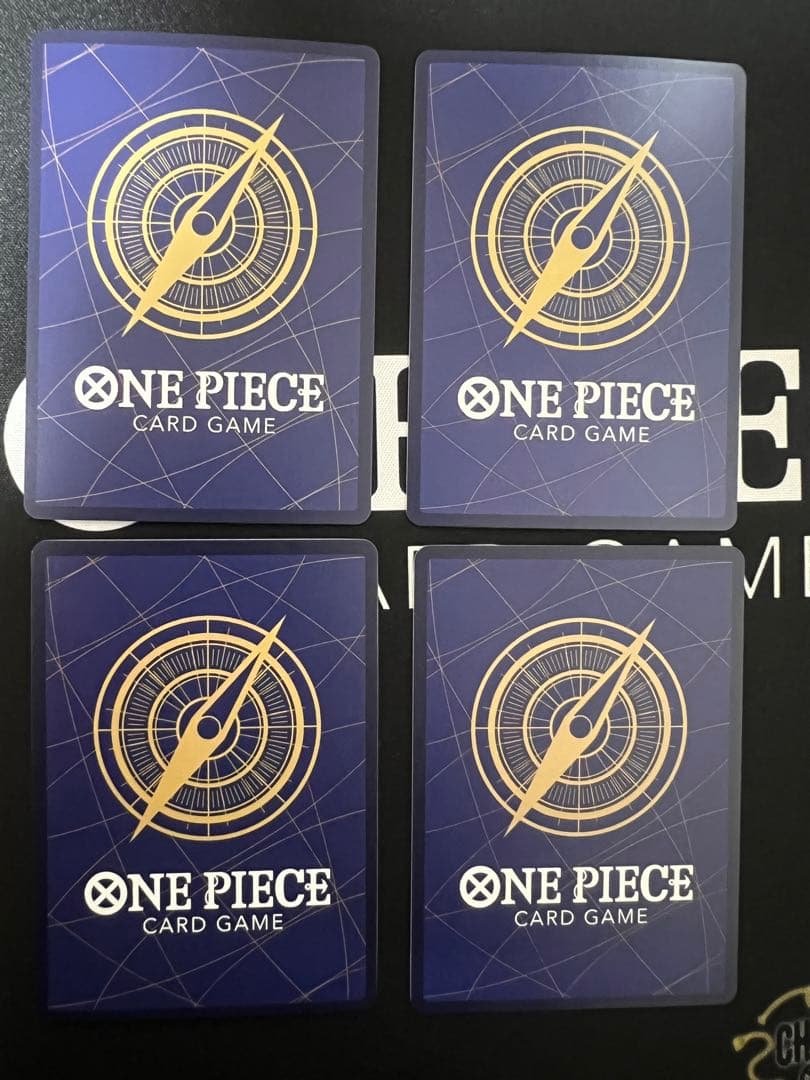 ワンピースカード　新時代の主役　モンキー・D・ルフィ SR パラレル 4枚セット