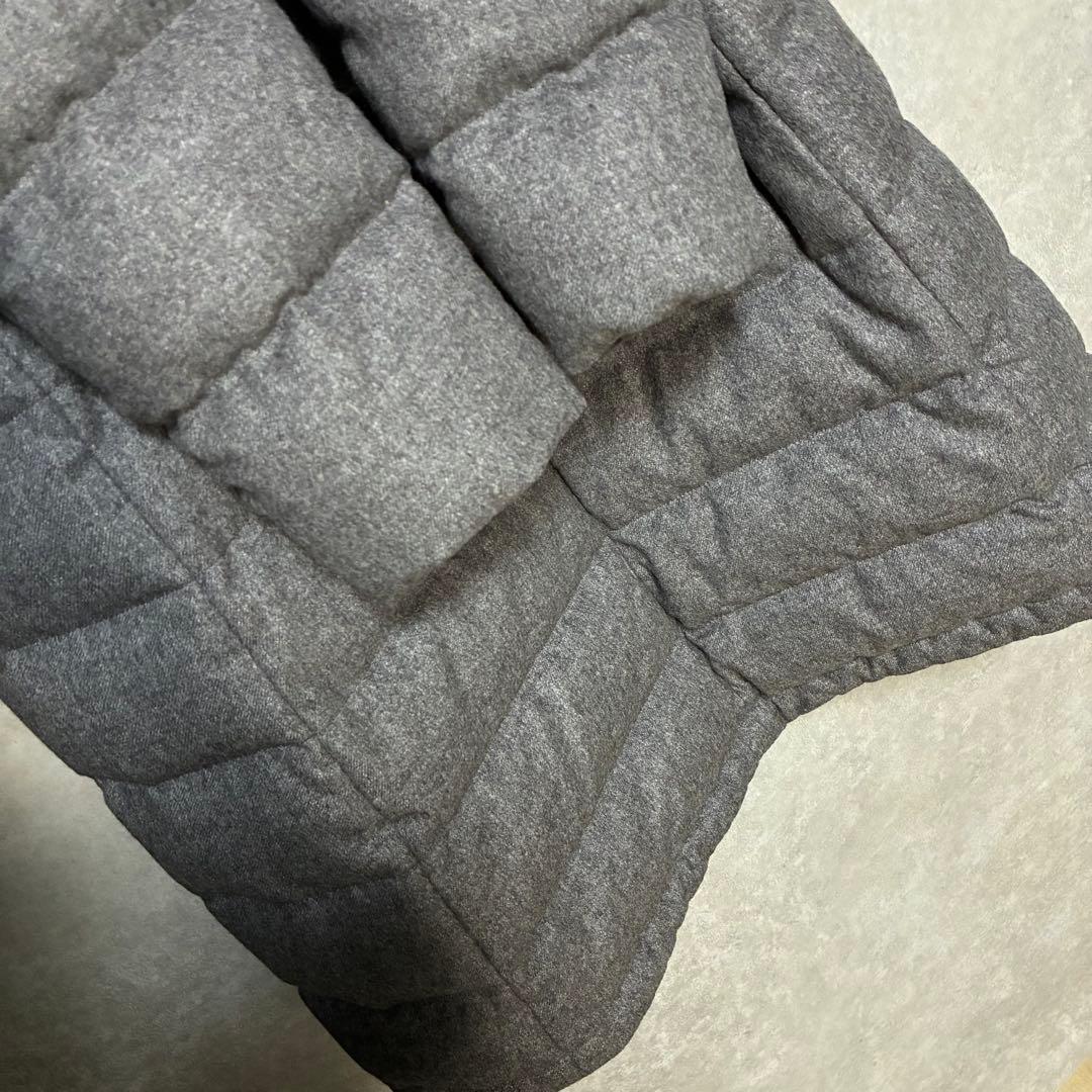 【美品】HERNO　ヘルノ　カシミヤ　シルク　ファー　ダウン　ロング　44