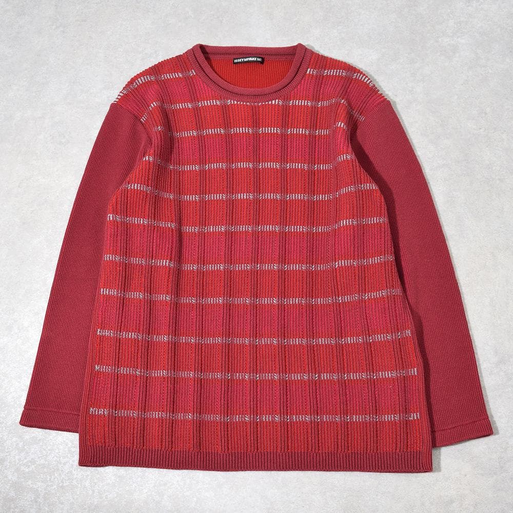 17SS ISSEY MIYAKE MEN コットン デザイン ニット 3