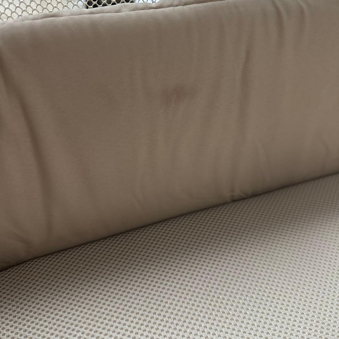 Aprica ココネルエアー ベビーベッド ブラウン 折りたたみ