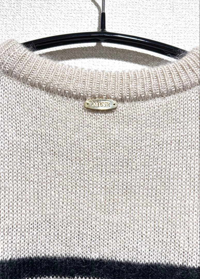 ドゥーズィエムクラス MUSE ボーダー ニット/AURALEE アパルトモン
