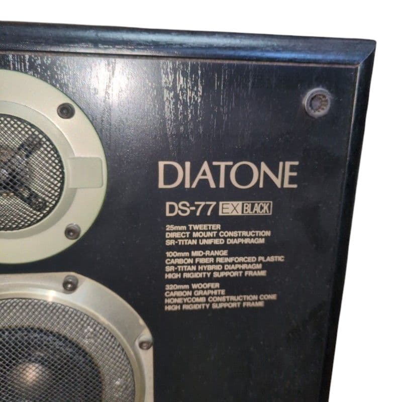 Diatone DS-77EX 　スピーカー　RLセット　ダイアトーン　ブラック