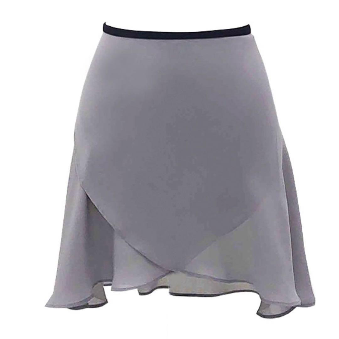 新品同様スティナ　stina black ribbon wrap skirt