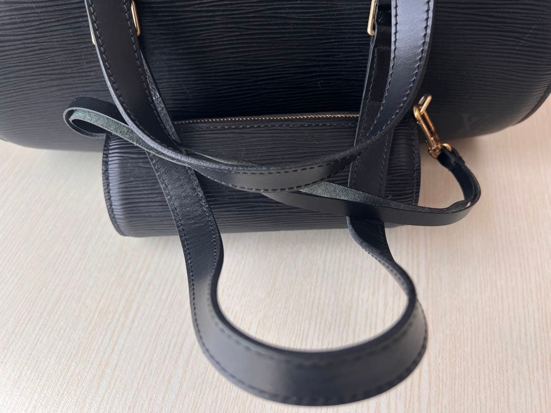 ルイ・ヴィトン スフロ エピ LOUIS VUITTON 黒　親子バッグ