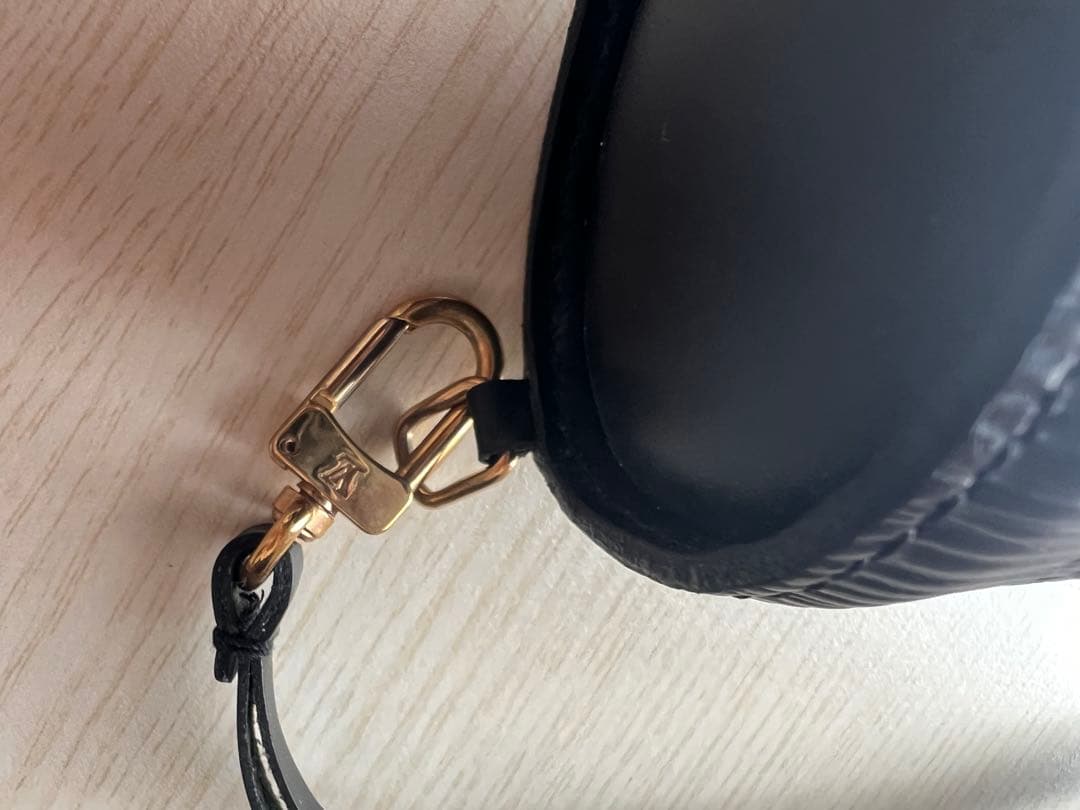 ルイ・ヴィトン スフロ エピ LOUIS VUITTON 黒　親子バッグ