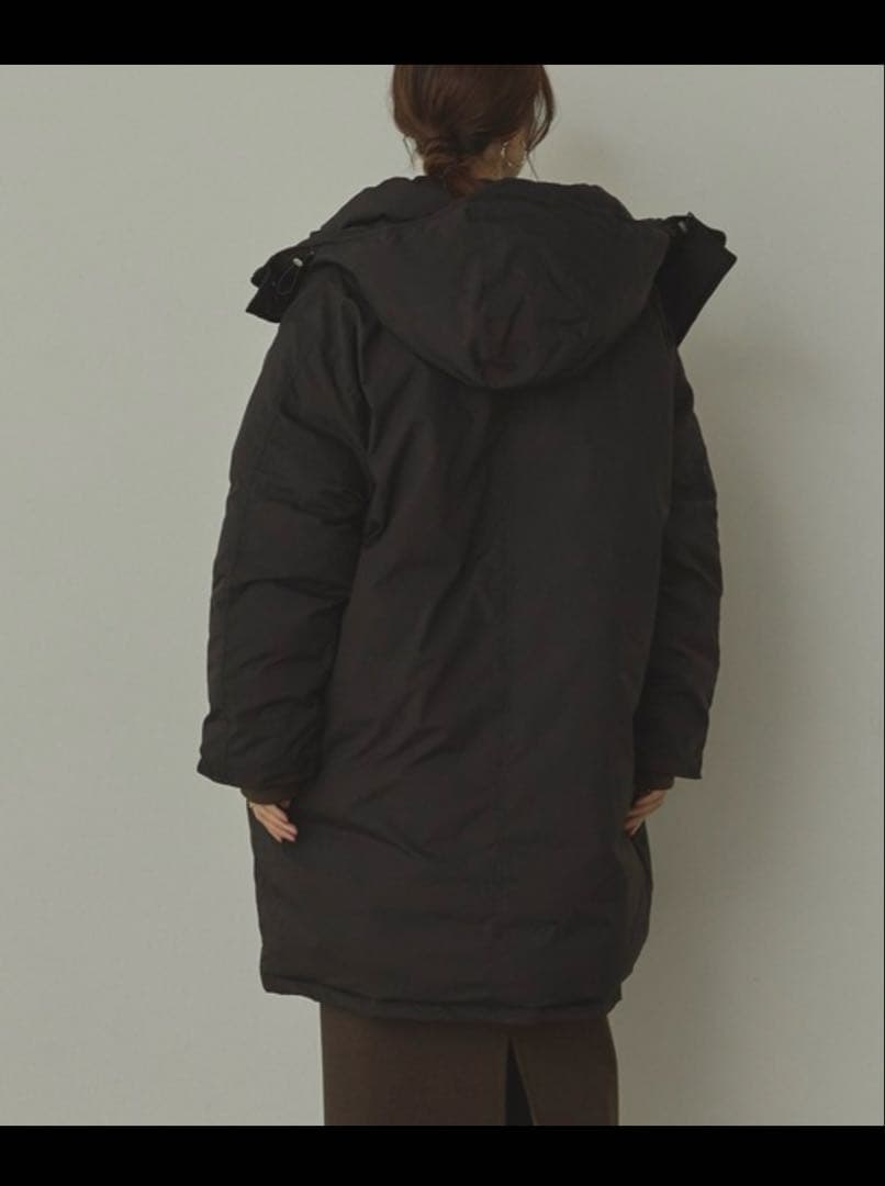 hunch ダウンコート ダウンジャケット 中綿 ロング モンスターコート