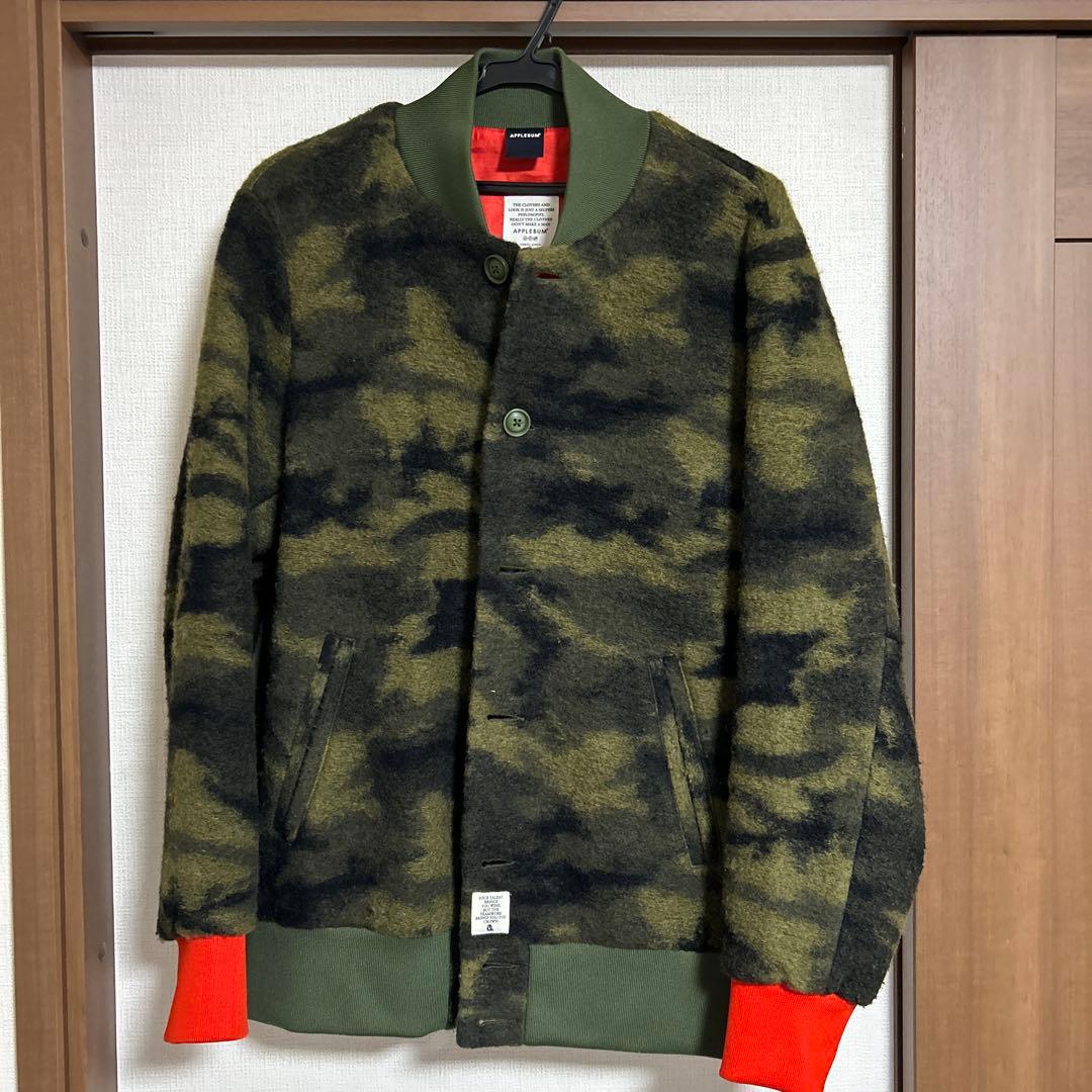 APPLEBUM 迷彩 フリースジャケット Lサイズ