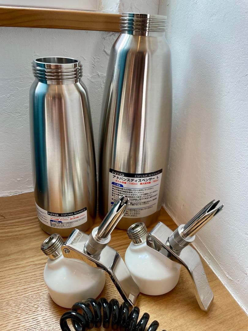 【⭐︎状態良好】エスプーマアドバンス充填器 ディスペンサーM・Lサイズ2本セット