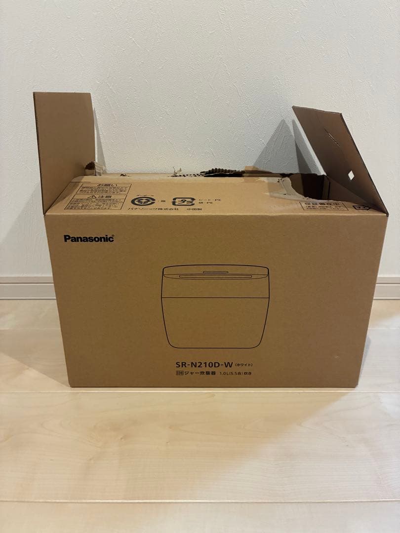 Panasonic 炊飯器 ホワイト