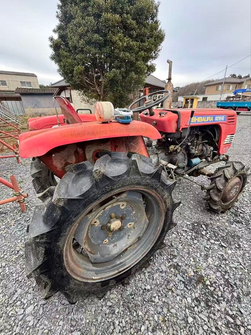 SHIBAURA SD1840赤いトラクター 茨城县引き取り 限定