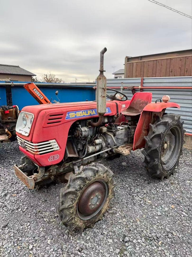 SHIBAURA SD1840赤いトラクター 茨城县引き取り 限定