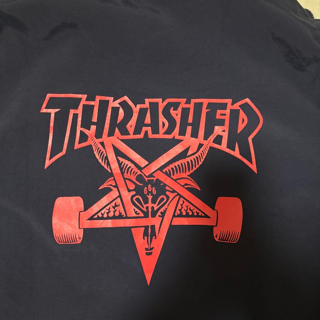 【限定品】Supreme×スラッシャー M バックプリントブルゾンアウター