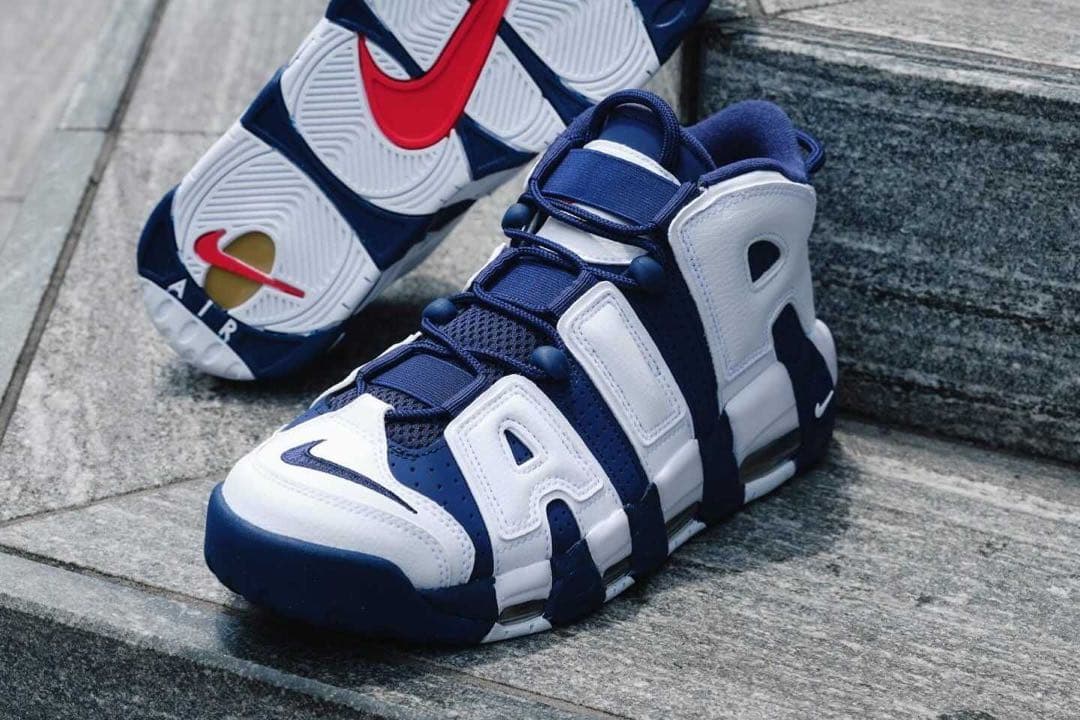 Nike Air More Uptempo ネイビー/ホワイト
