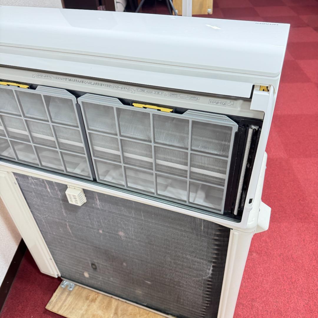 東京23区送料無料　美品日立2.2kw　6畳用エアコン2019年製　分解清掃済み
