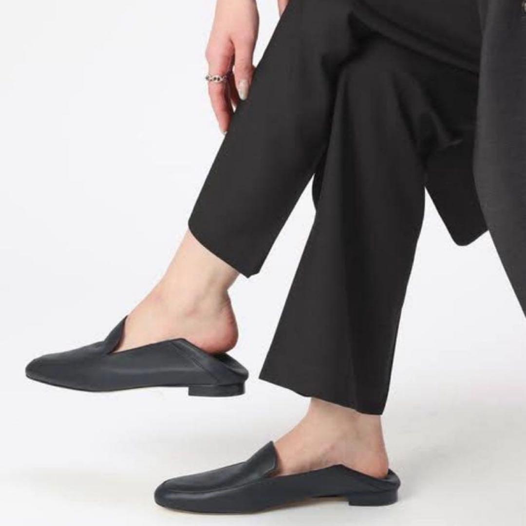 未使用✨BRENTELLA ソフトローファー　スリッポン　2way 黒　ブレンタ