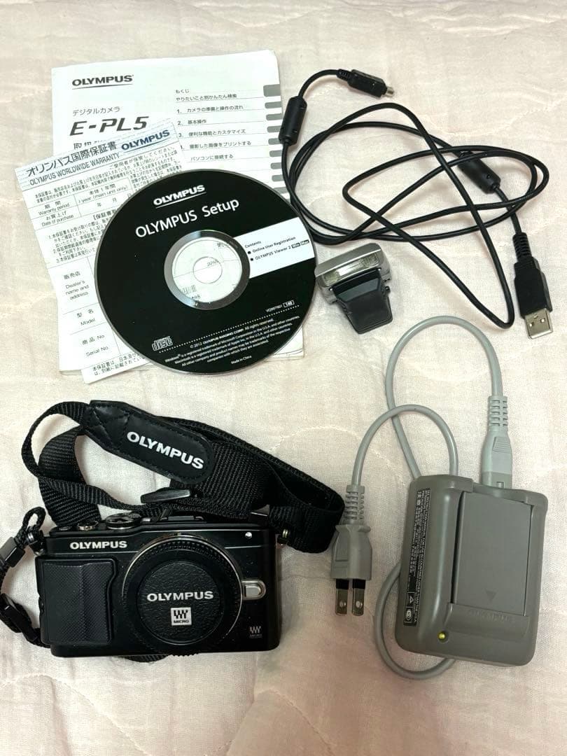 OLYMPUS ミラーレス一眼カメラ PEN LiteE-PL5