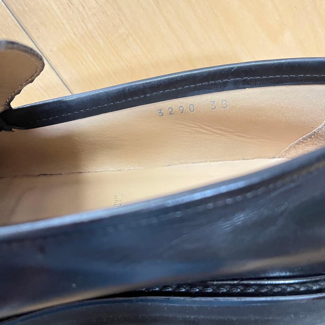 ⭐︎PASCUCCI パスクッチ⭐︎ローファー 黒　38（24.5位）