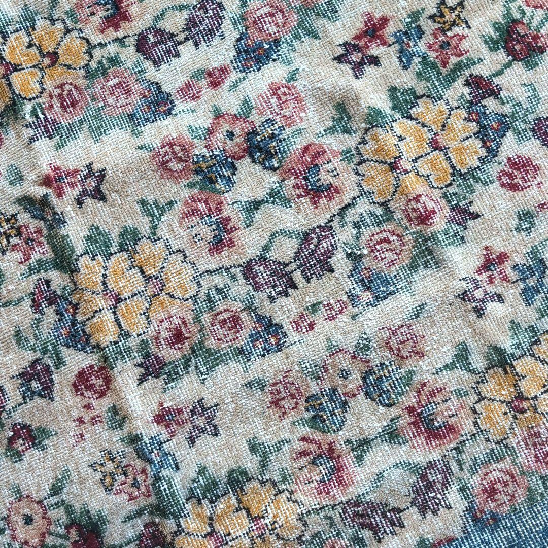 ＊ヴィンテージラグ トルコラグ ラウンドラグ Vintage rug 03＊