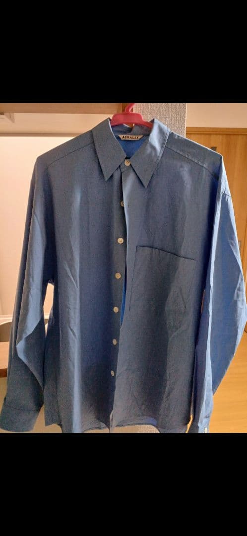 トップス AURALEE 24AW WashedFinxTwillBig Shirt 3