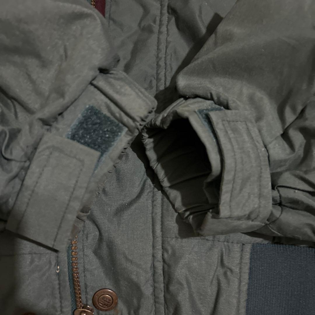 Columbia グリーンカジュアルジャケット 内側フリースのビンテージ❗️セール