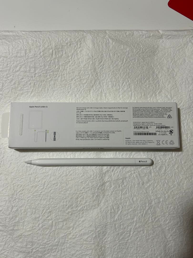 Apple Pencil (USB-C)ホワイト