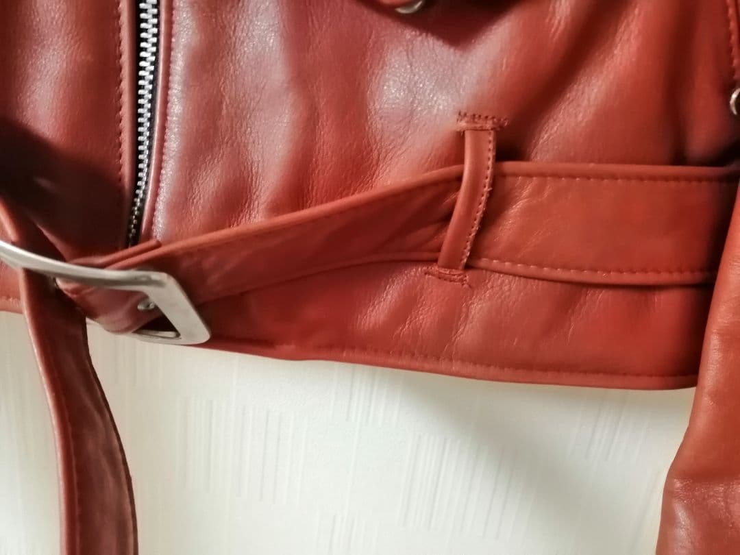 schottライダースジャケット618サイズ38茶革ブラウン美品