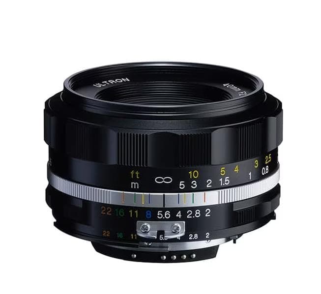 レンズ(単焦点) Voigtlander ULTRON 40mm F2 Black Rim New