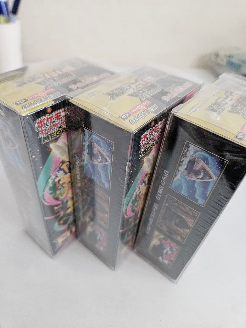 ポケモンカードゲーム Mega ドリーム ex 3BOX シュリンク付き