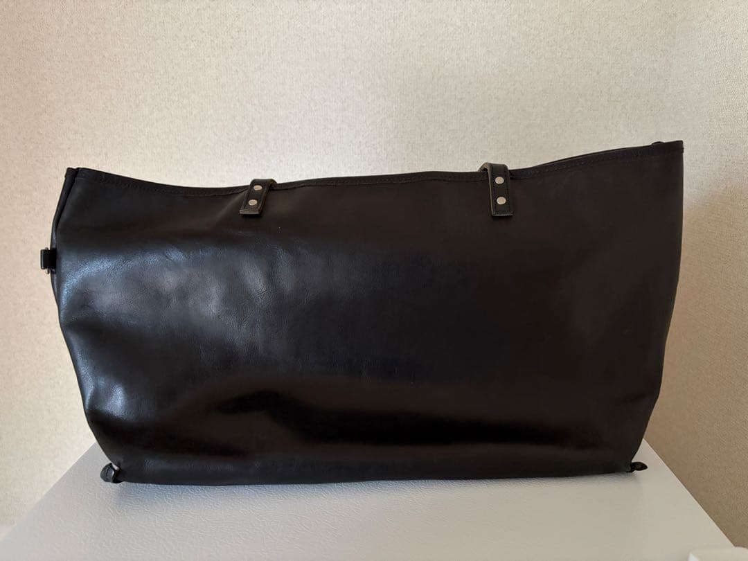 jam  madeレザートートバッグ ブラック