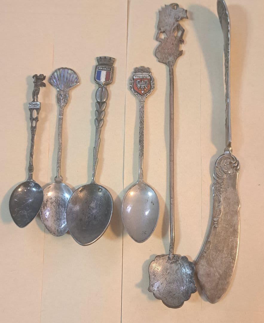 銀製スプーン ヴィンテージ 13本セット 169g