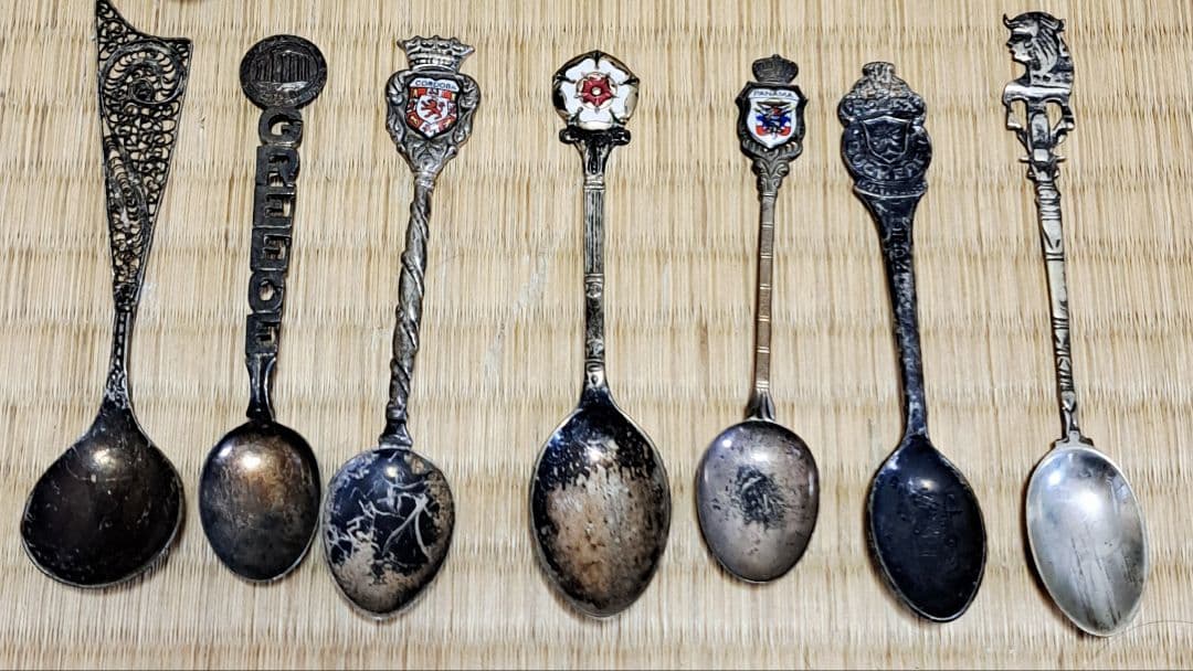 銀製スプーン ヴィンテージ 13本セット 169g