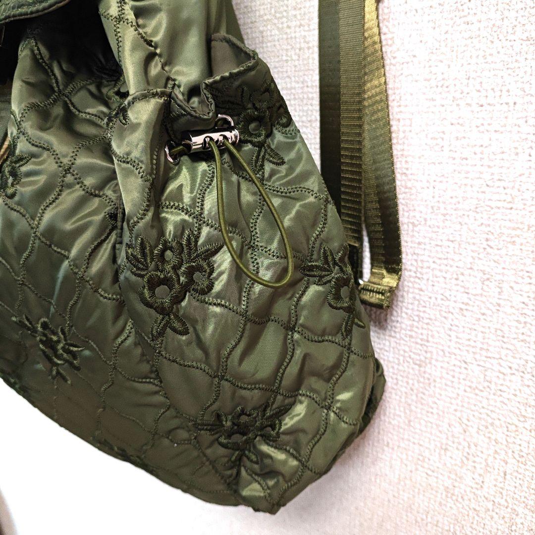 し*う様 POPPY あさぎーにょ POINTE BACKPACK カーキ リュ