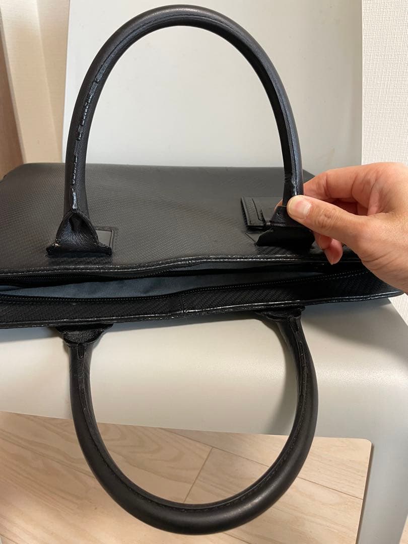 dunhill ダンヒル　シャーシ　ブリーフケース　カーボン　黒　ビジネスバッグ