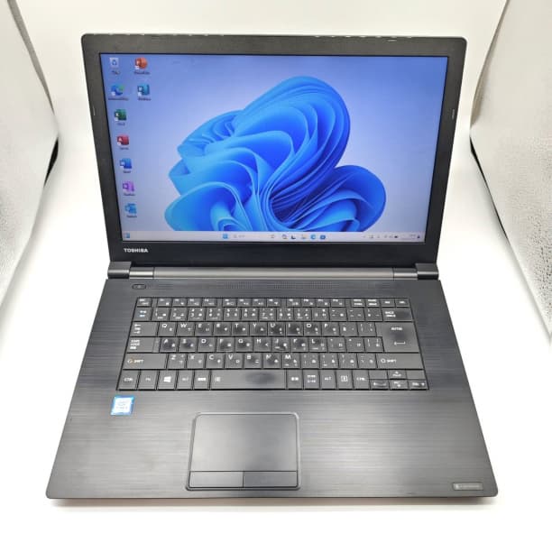 動作◎ 15 東芝 i3-7 8GB SSD128GB オフィス