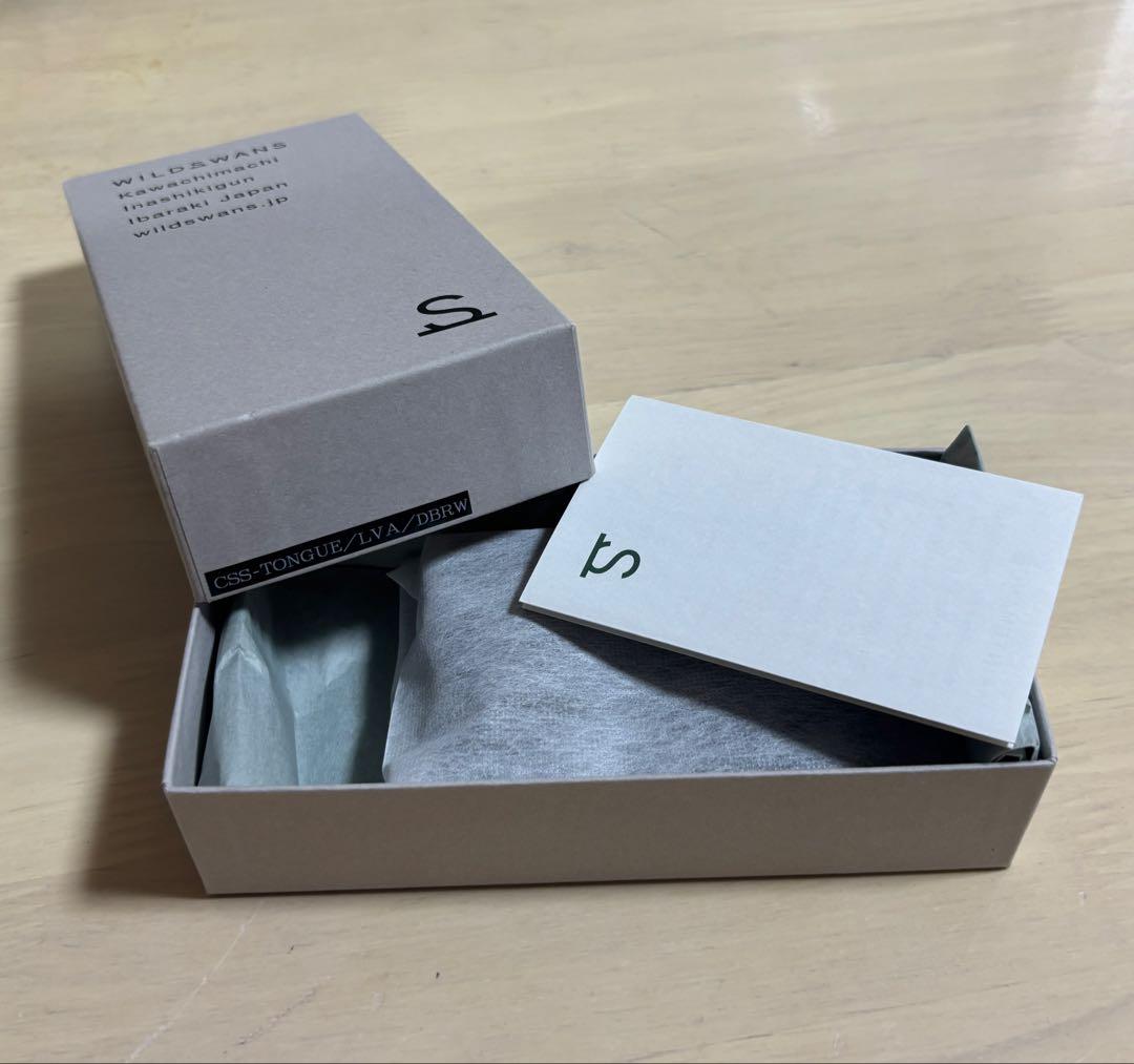 【美品】ワイルドスワンズ　タング　ロイドヴァッシュ　ブラウン WILDSWANS