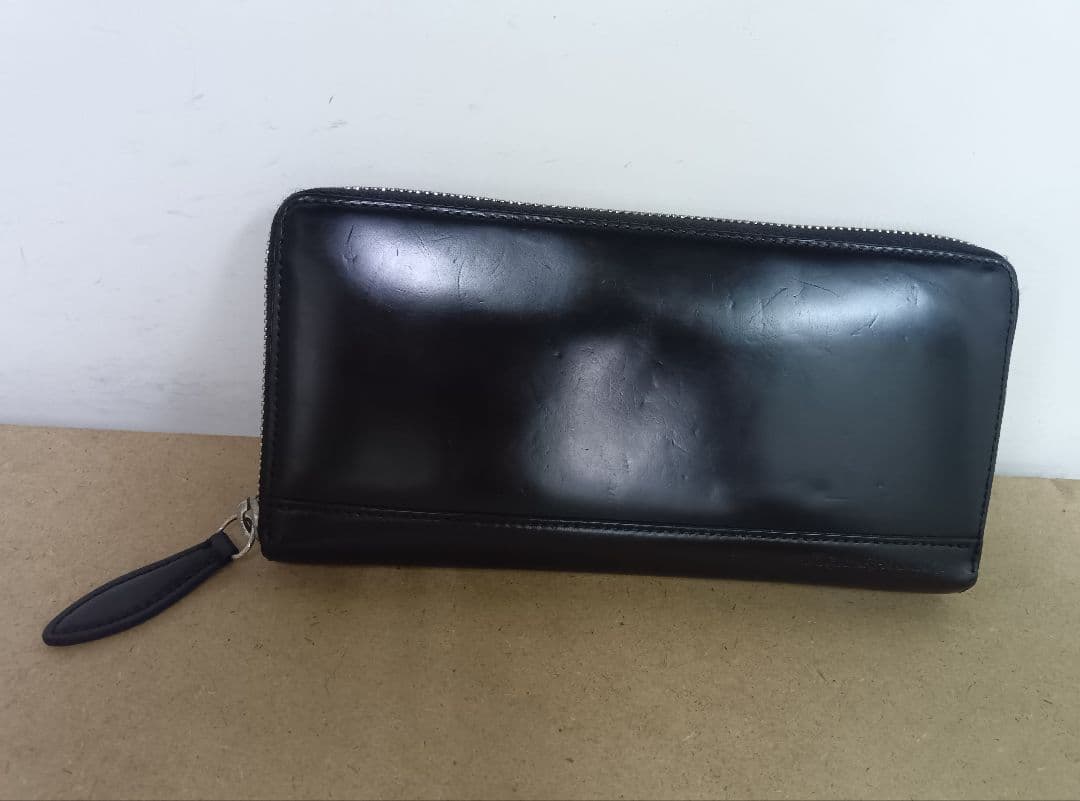 ジ・ウォームスクラフツマニュファクチャー　コードバン　ラウンドジップ