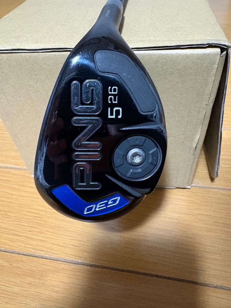 【美品】PING G30 ユーティリティ 26度 カーボンシャフトR