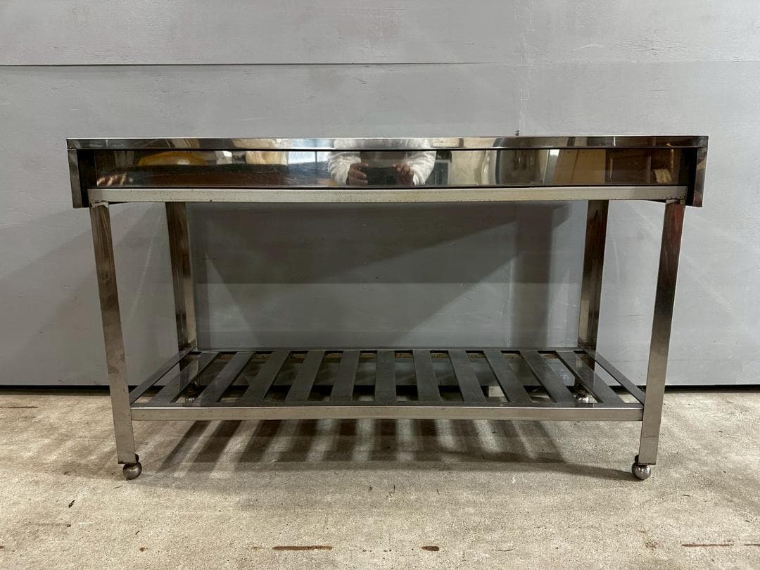 ステンレス製 BG付作業台 作業台 調理台 業務用 厨房機器 店舗 RW359