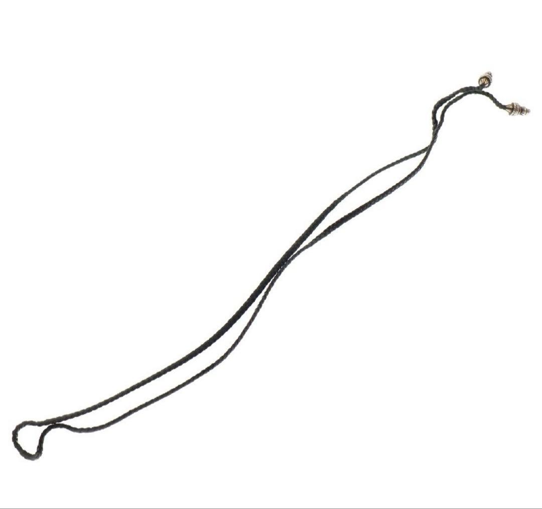 CHROME HEARTS クロムハーツ レザー ブレードボロチップ ネックレス