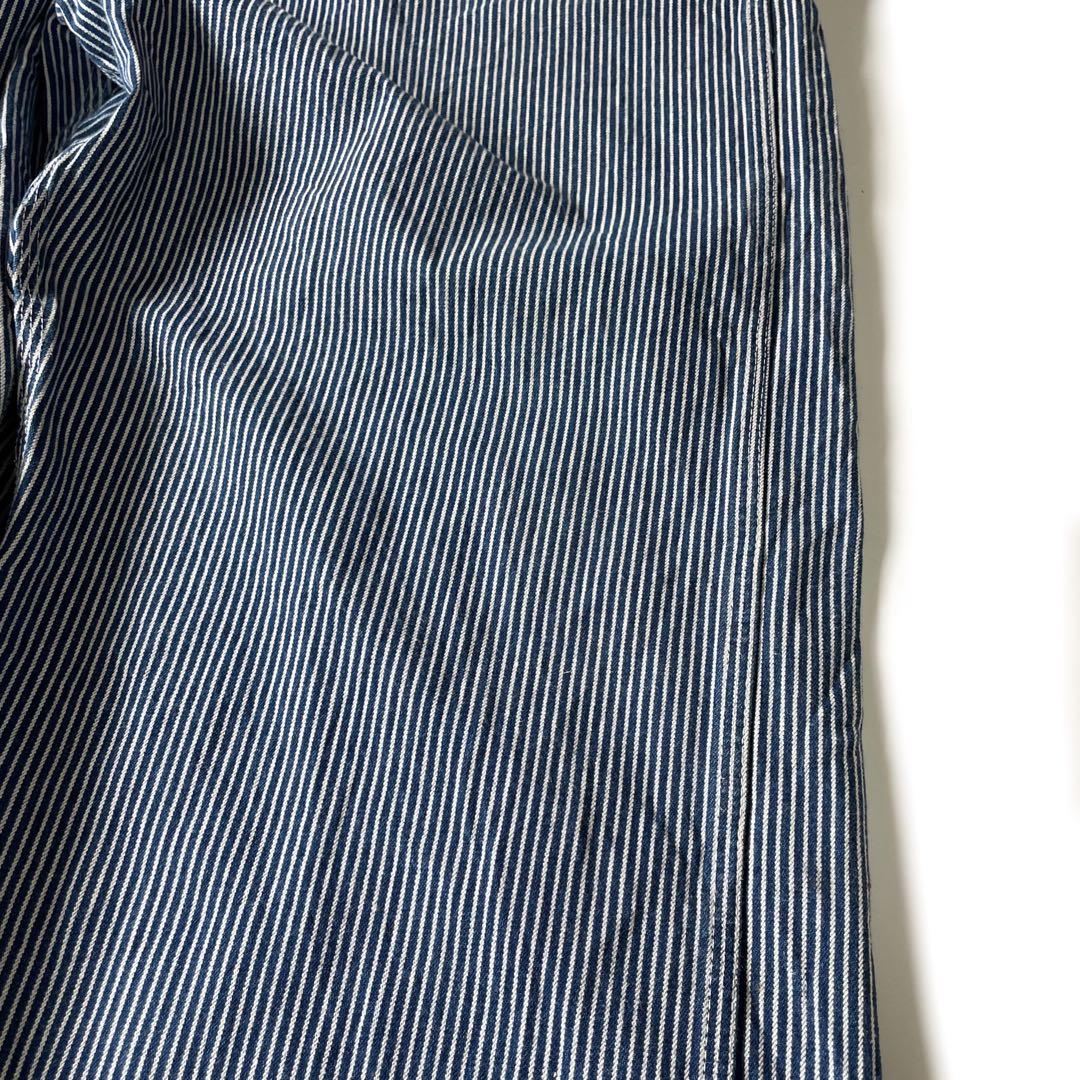 80’s 90’s BIG MAC USA製 オーバーオール ヒッコリー 46