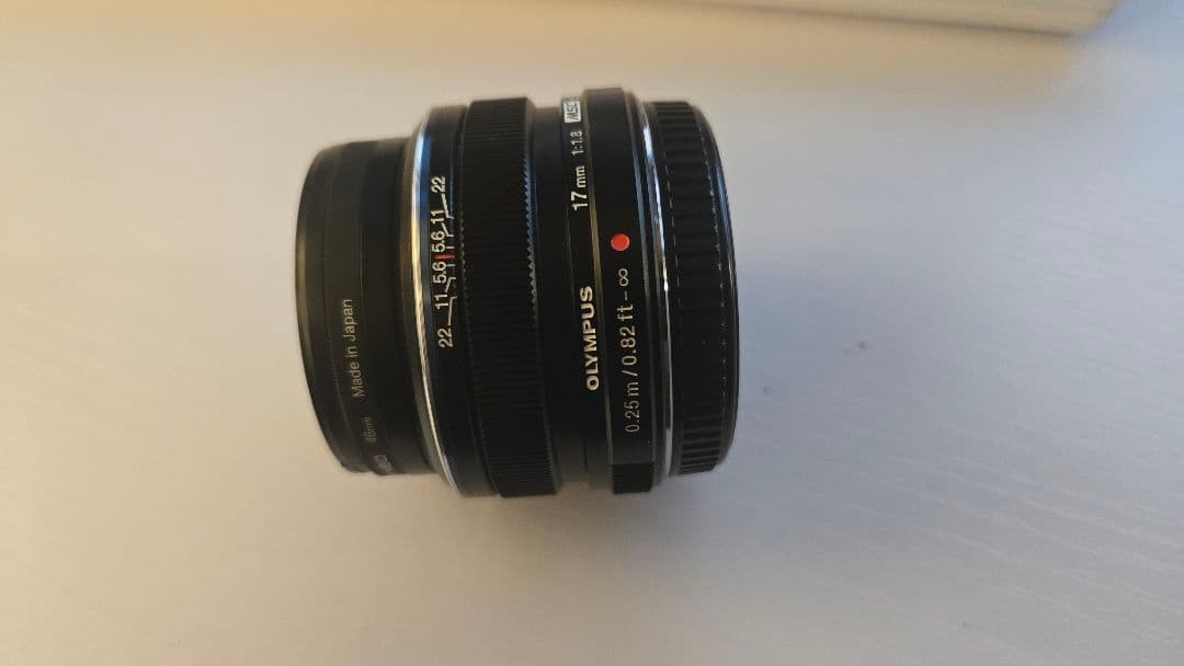 OLYMPUS m.zuiko 17mm f/1.8 レンズ