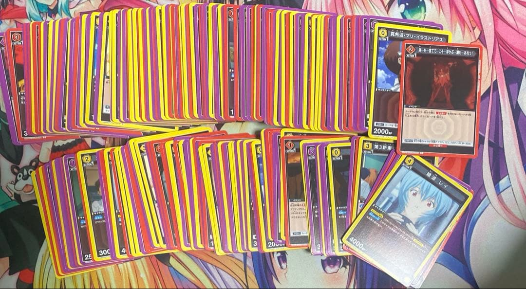 ユニオンアリーナ エヴァンゲリオン パラレル SR R 4箱分 詰め合わせ