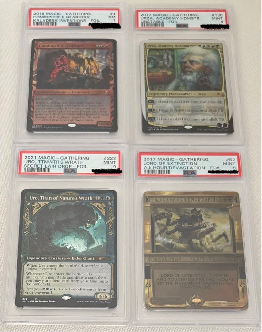 MTG FOIL【61枚まとめ売り】 PSA判定9-6 マジック・ザ・ギャザリン