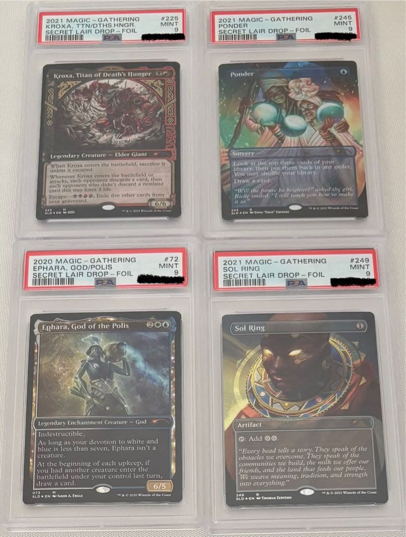 MTG FOIL【61枚まとめ売り】 PSA判定9-6 マジック・ザ・ギャザリン