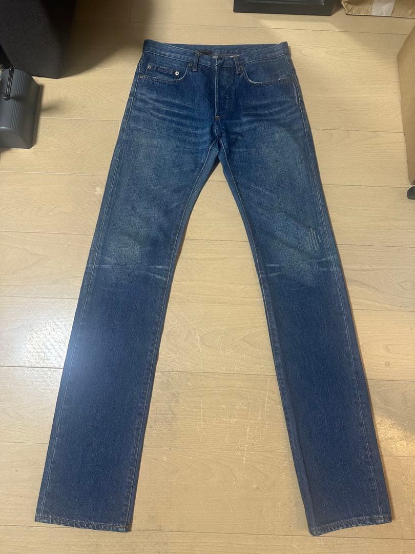 パンツ Dior Homme AW06 Blue Clawmark Denim